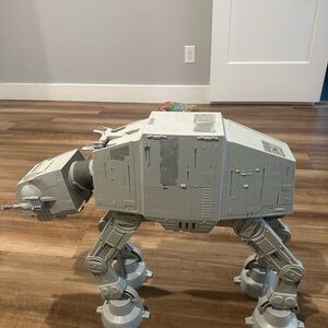 Vintage Gray AT-AT Walker Toy